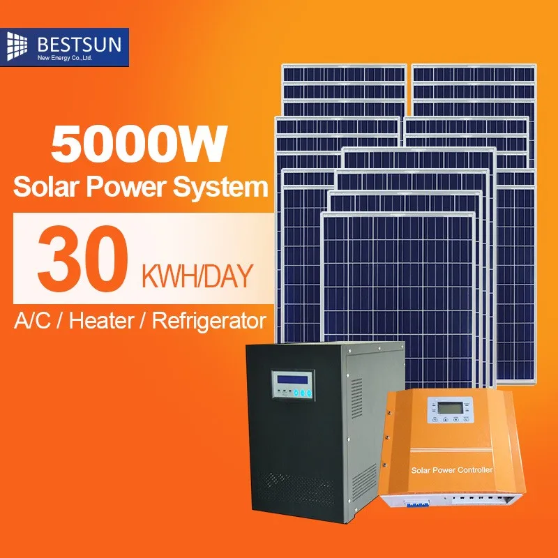 5 кВт Солнечная система 10 кВт домашняя Солнечная энергия 15 кВт PV комплект 20 кВт фотоэлектрическая панель 8 кВт Солнечная панель