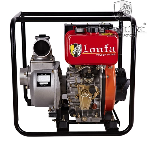 China Supplier (Lonfa) Mini Portable Diesel Engine Water Pump Set