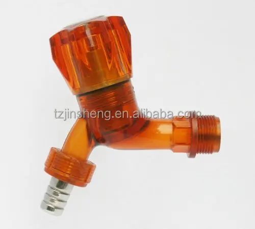 JS High Quality POLO BibCock With PVC Transparent Color For Long life Working/Basin Faucet/Water Tap