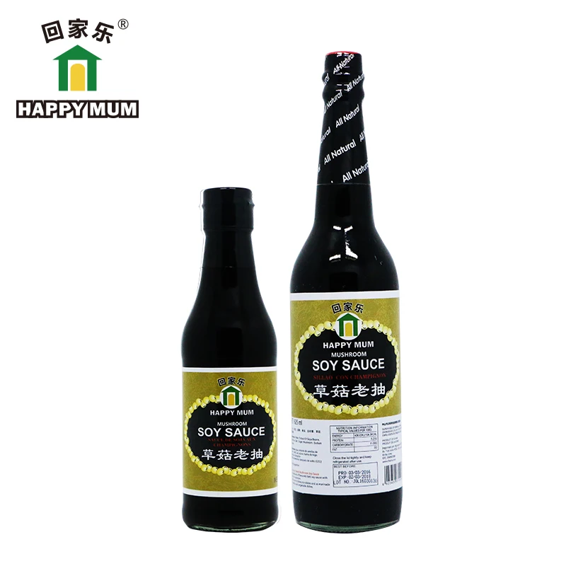 Supermarket  Naturally  Fermented  625ml  Mushroom Dark Soy Sauce