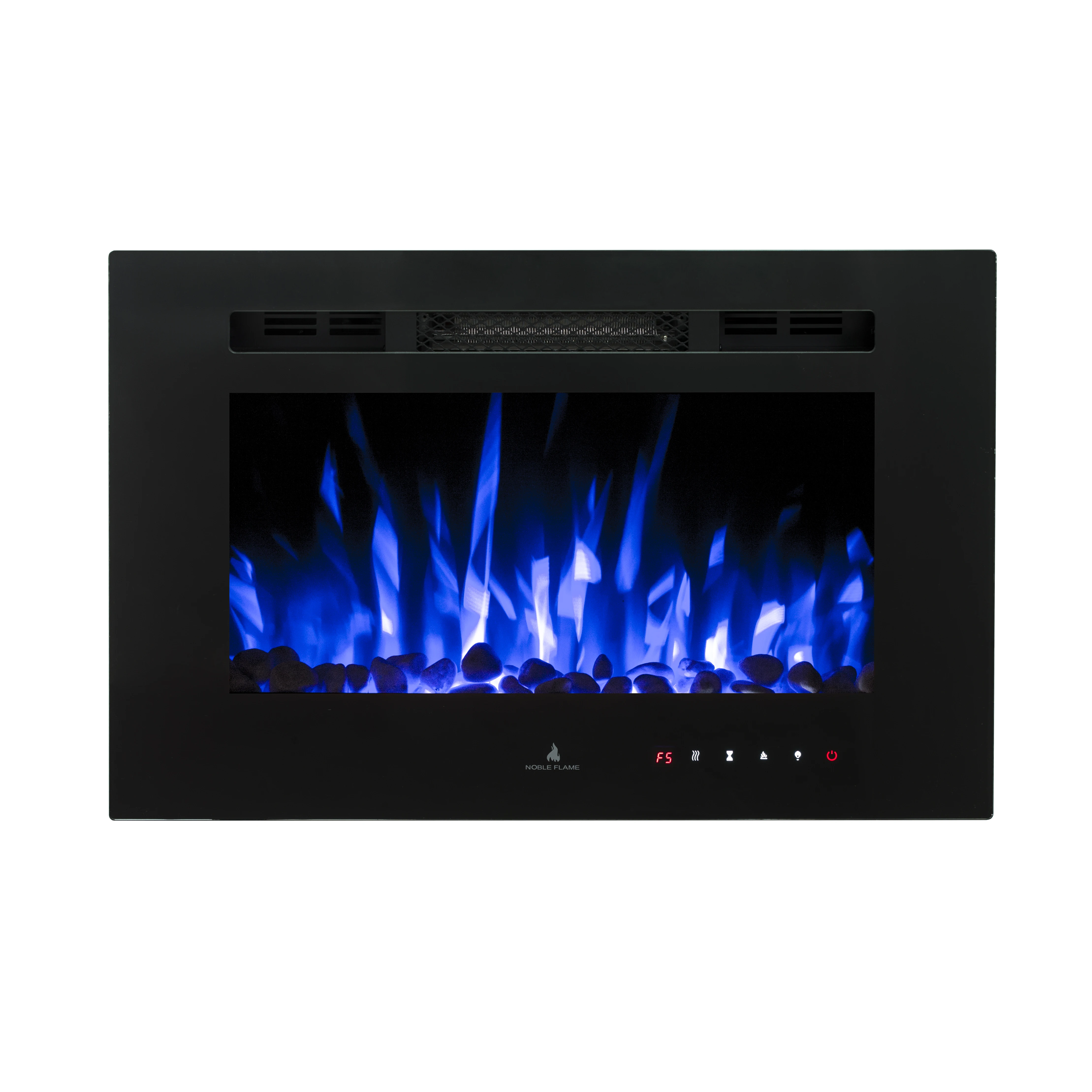 26 inch wall mount/recessed electric fireplace