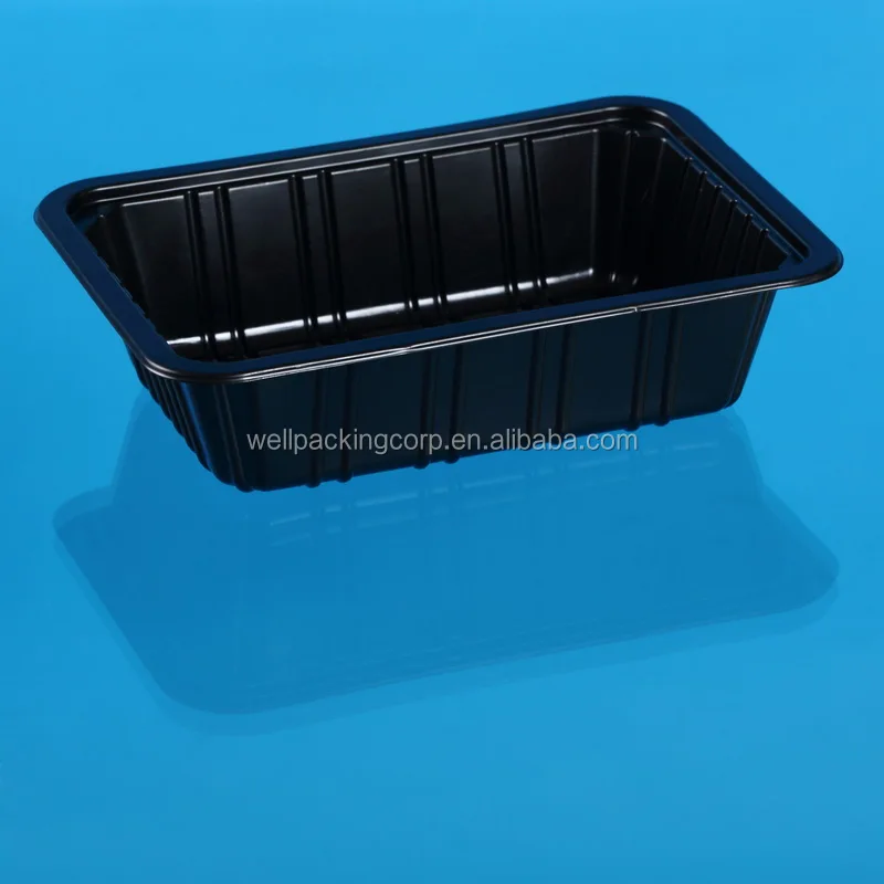 High Barrier Disposable Plastic Meat Tray suitable for MAP Packing