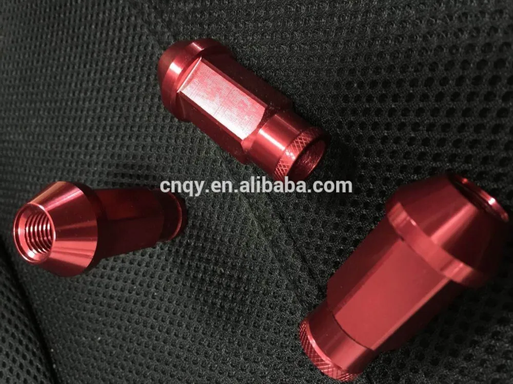 красный замок колесных болтов m12