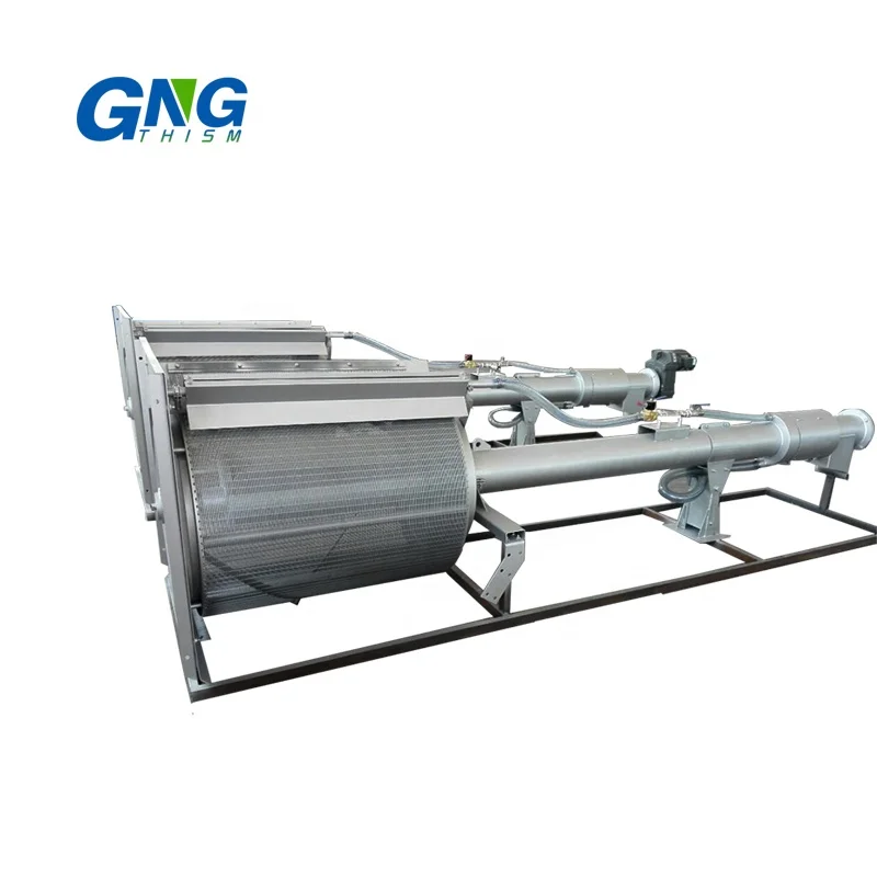 Automatic rotating drum screen filter