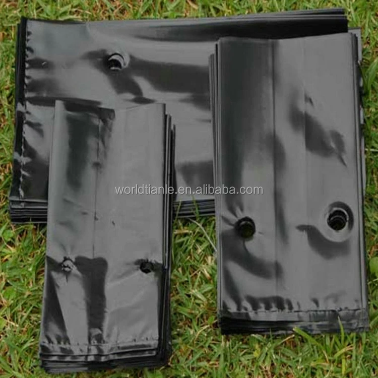 Black Poly Nursery Bag with UV Stabilizing,Durable Feature,1Litre Plastic Nursery Bag