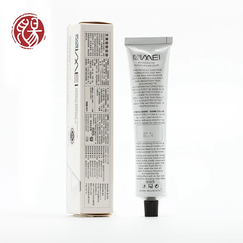 
 Оригинальные основные характеристики, оптовая продажа, 100 мл, антиаллергенные бренды, профессиональная краска для салона, крем для перманентного окрашивания волос  