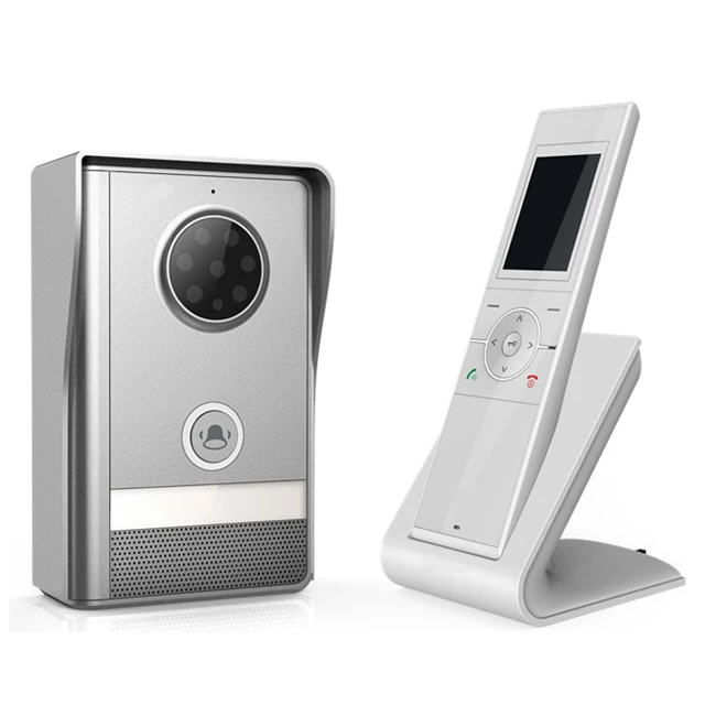 
DIY Kit Digital Wireless Video Intercoms Numerique Sans Fil Portier Video Digitali Senza Fili Videocitofonico 