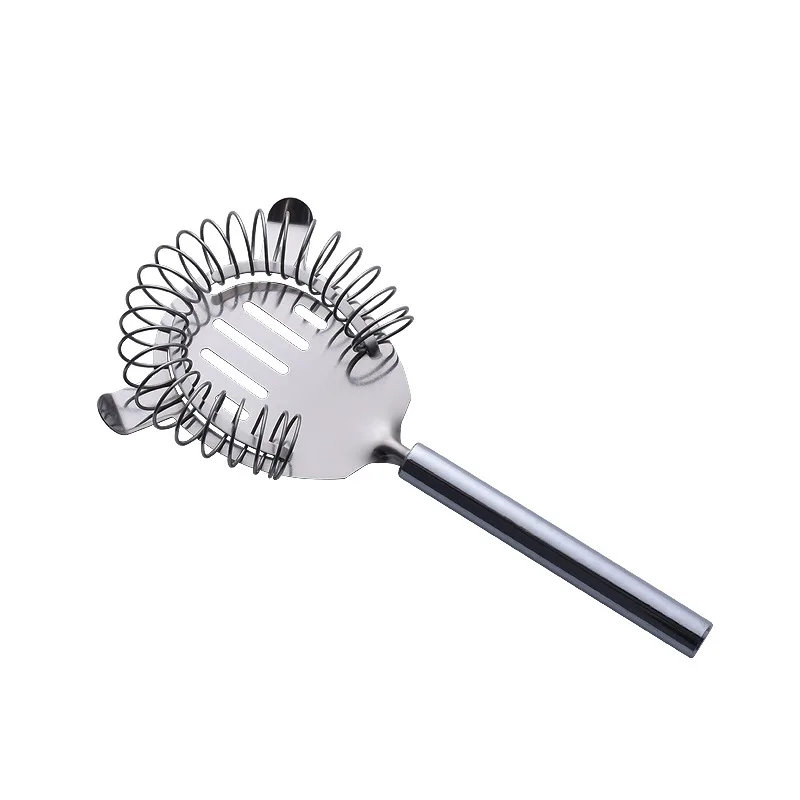 Wood holder 7 pcs hippocampal knife stainless steel cocktail shaker set luxury bartender set