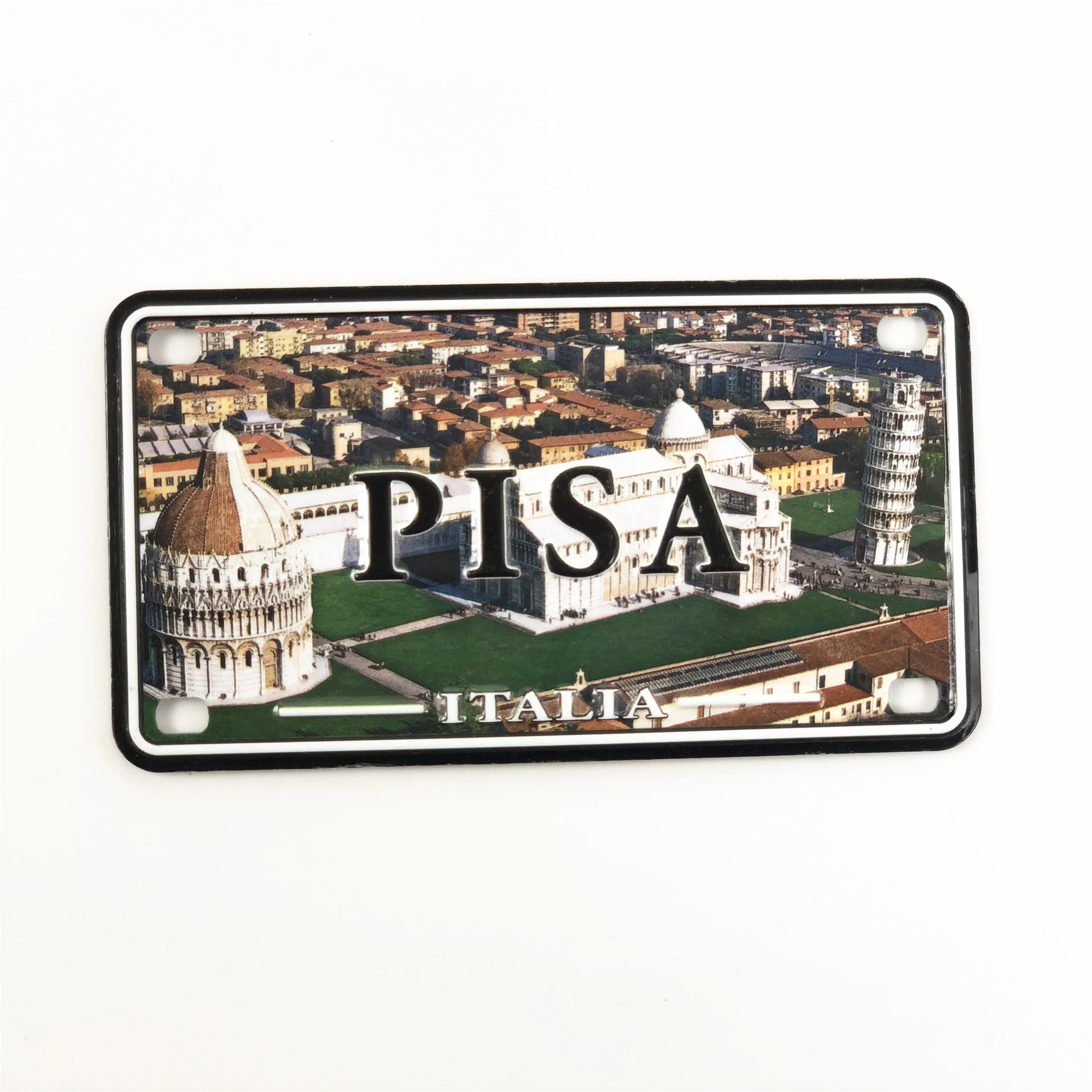  10.2*5.7cm Custom Embossed Decorative License Plates Blank Car Number Plate Unique Metal Aluminum mini name bike