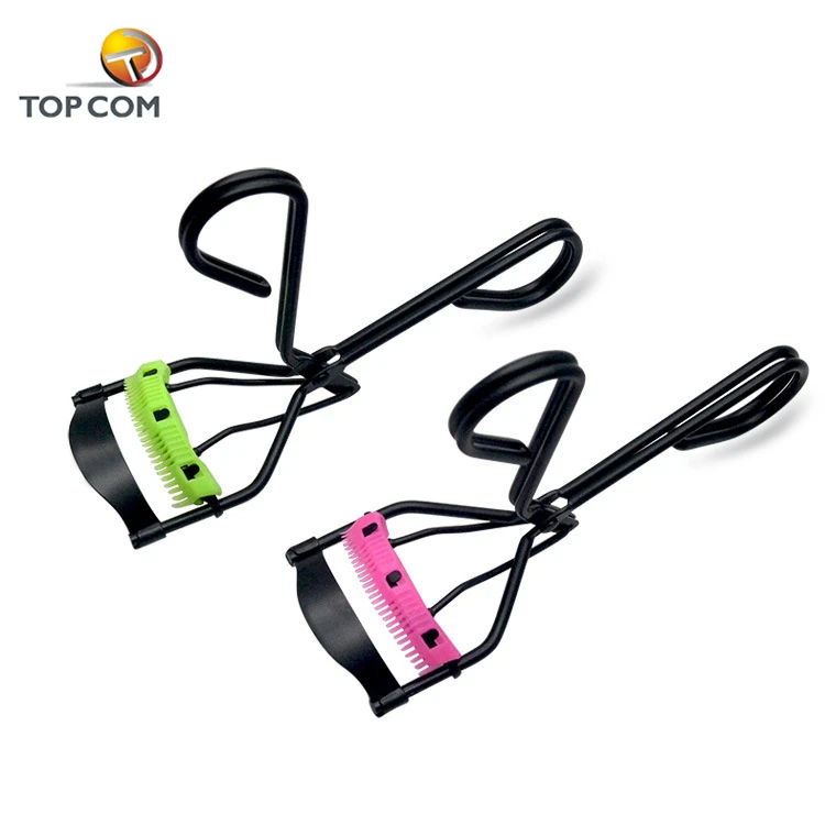 Professional precision black eyelash hair curler plastic