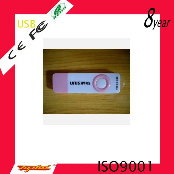 128 Мб флэш-накопитель пластиковый белый Super Slim Шифрование Красочная печать логотипа продвижение USB драйвер