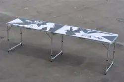 Высококачественный складной игровой стол YILU для пива и понга переносной с регулируемой