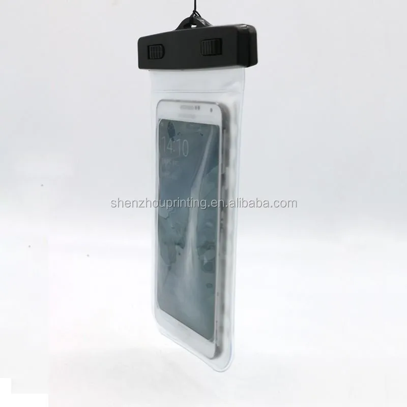 
New products wholesale customized transparent PVC phone waterproof case for mobile 