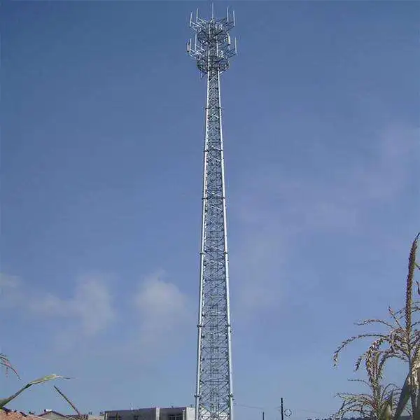 60 м горячеоцинкованная угловая стальная башня