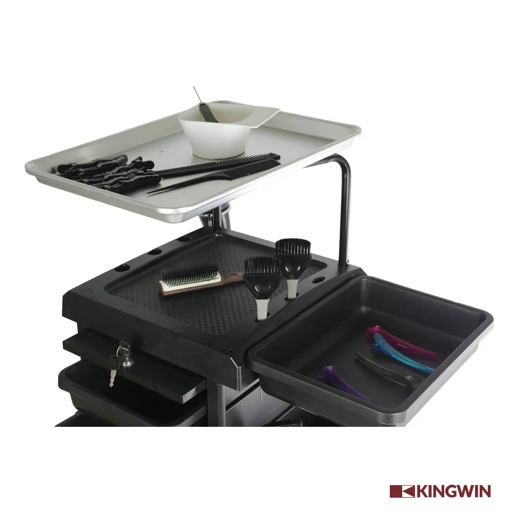 multi-function portable spa tool cart trolley for salon