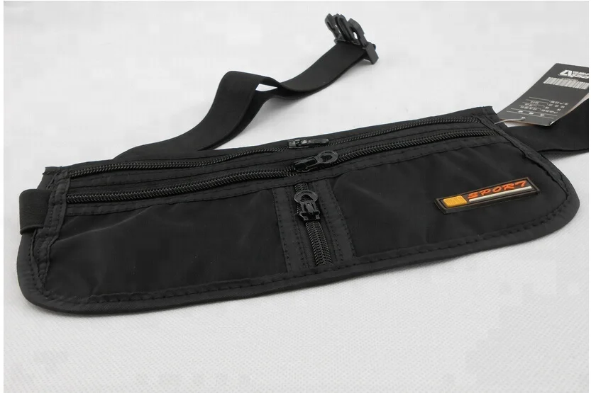 Travel Money Belt Passport Holder Travel Wallet & Fanny Pack for Men and Women Essential Travel Pouch for Cash Credit Cards