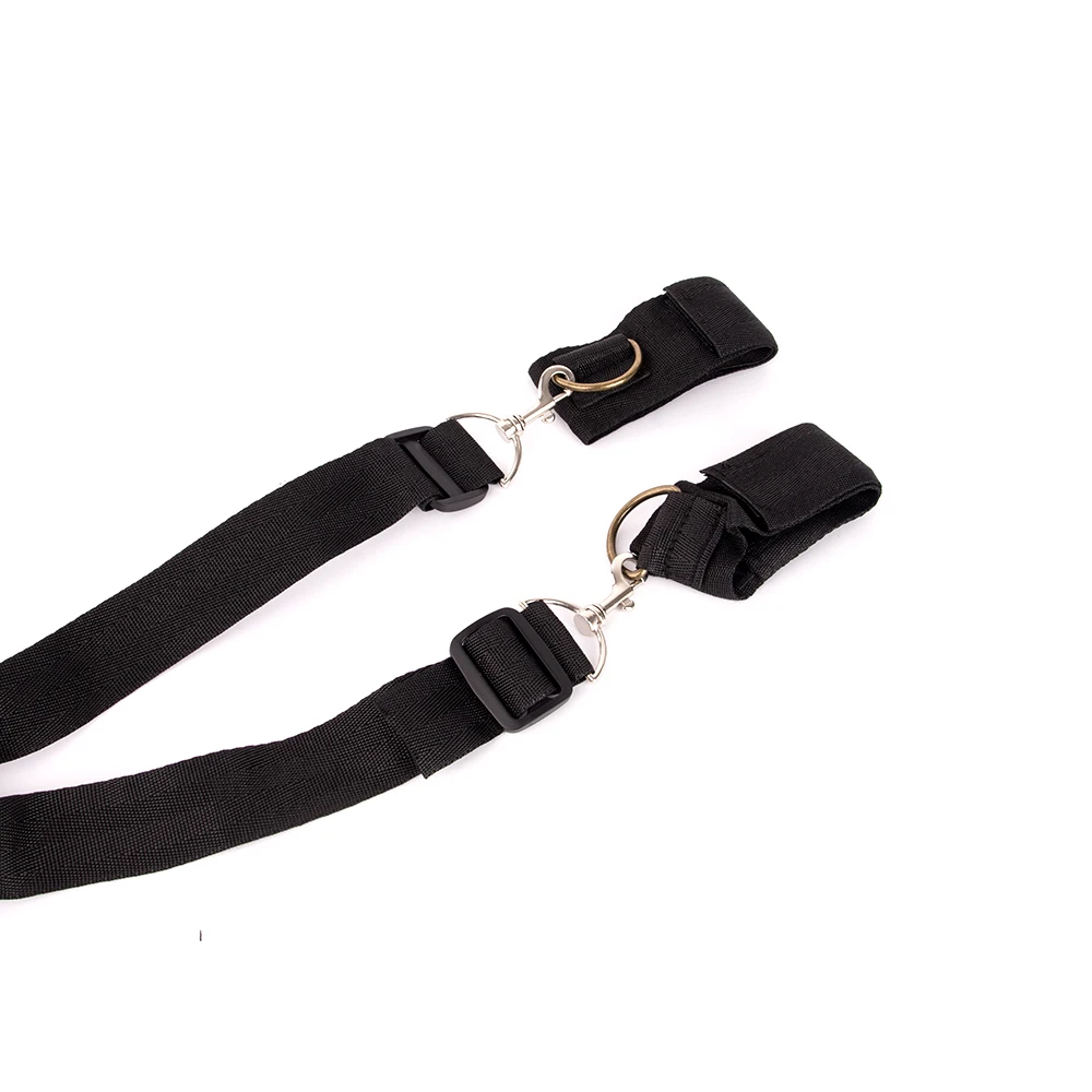 Neck Handcuffs Ankle Cuff Straps Leg Open Bed Bondage Adult Games BDSM Bondage Restraints Fetish Kit For Women Couple