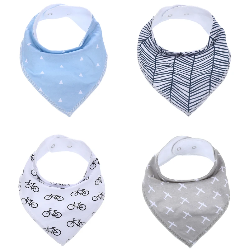 
Private Label Baby Bib Bandana Teething Organic Cotton Baby Bibs for Baby 