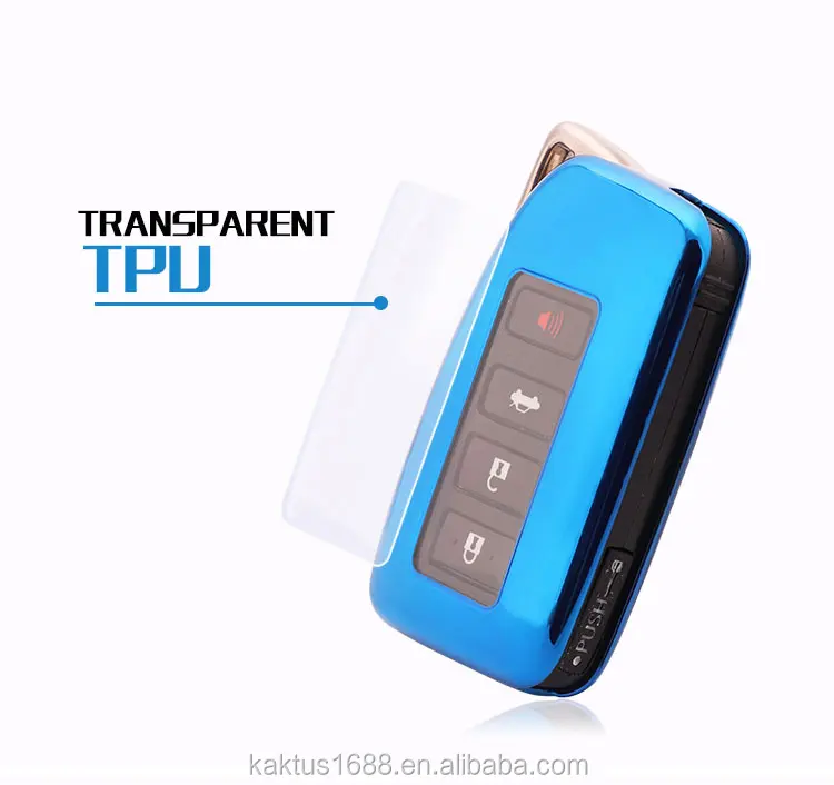 For LEXUS ES200 RX200T IS CT GS NX200 RX300 LX Car Key Case TPU protect Cover Carkey shell