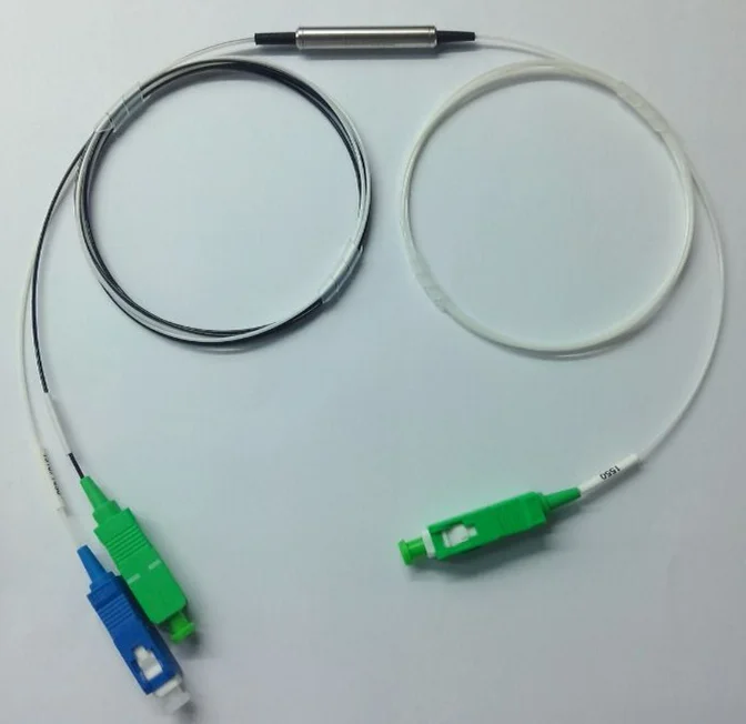 Mini PLC Splitter 1*2/1*4/1*8/1*16 /1*32 SC-UPC/APC  connector 1meter