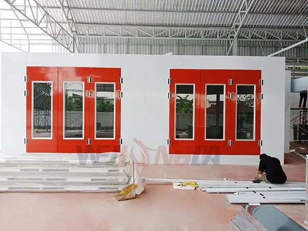 OEM garage car spray oven painting booth(CE)