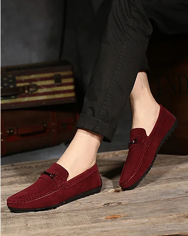 The new british style super fiber purity light and handy gentil comfortable skid ventilate casual shoes