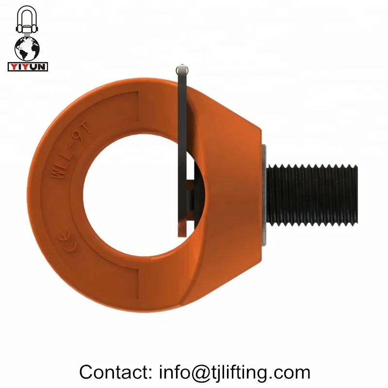 electrical machine lift M36 7t metric swivel pivot hoist rings