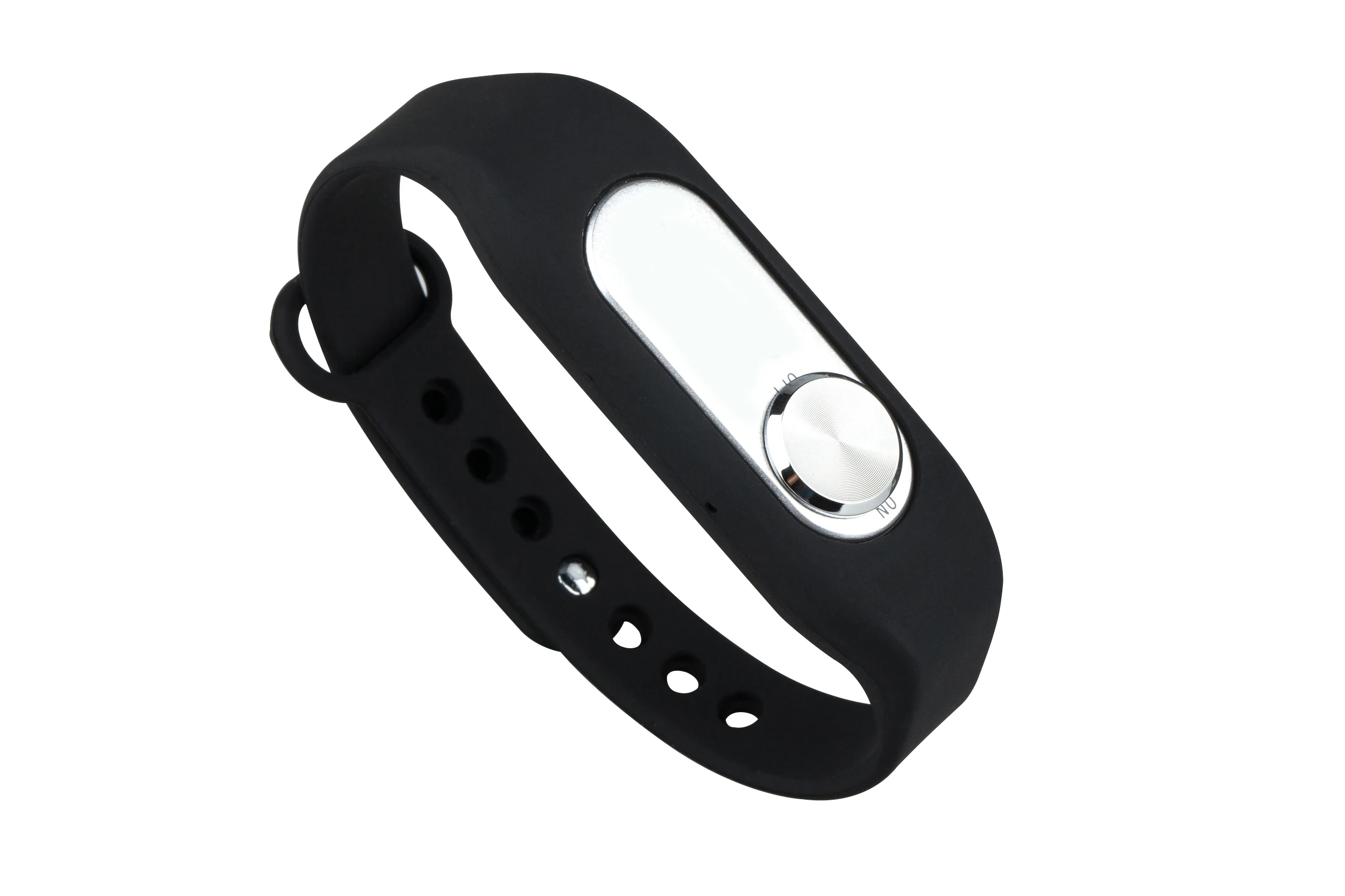 Hidden Multi-color Wristband Recorder One-button Recording voice activated recording mini voice recorder with MP3 player