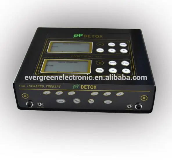 hot selling customized ion cleanse foot bath spa detox machine body detox spa dual body toxin removal machine with great price