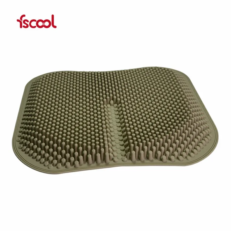 Factory Wholesale Memory Foam Motorcycle Gel Silicone Wheelchair Seat Cushion