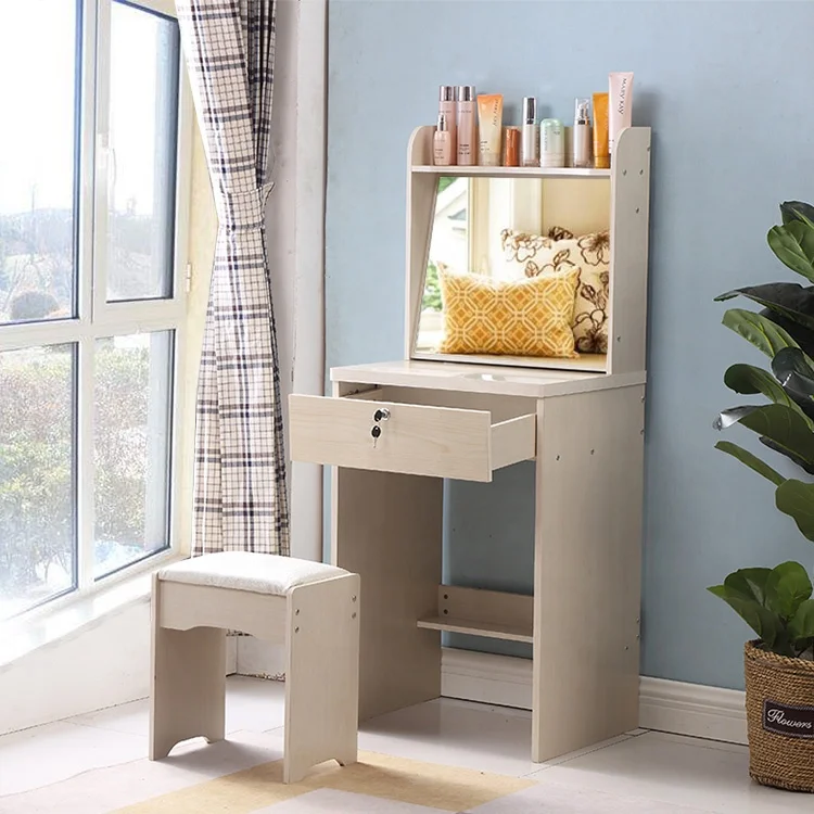 
Simple Economical Dressing Cabinet Bedroom Dressing Makeup Table 
