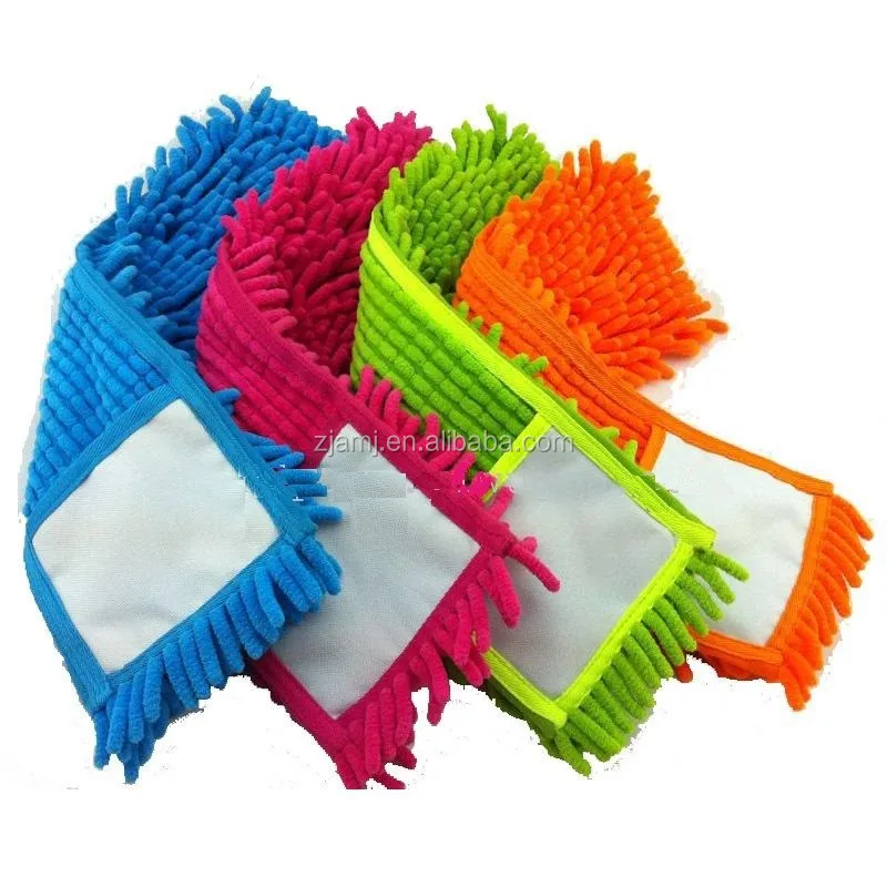 Super Wet/Dry Microfiber Heavy-Duty chenille Mop Cloth Refill