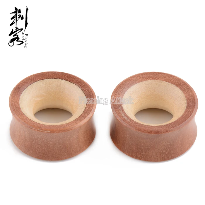 Body Piercing Jewelry Organic Saba Wood Plug Tunnel