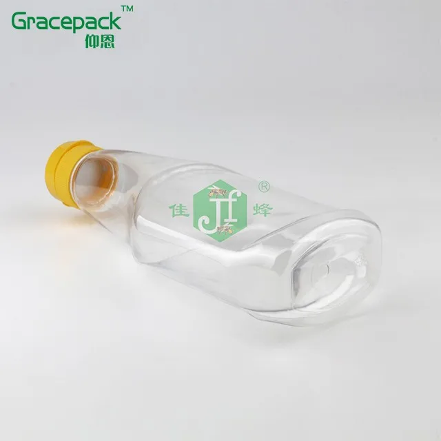 High Quality Custom Food Grade Plastic Sauce Squeeze Bottle PET Sauce Ketchup,squeeze bottle for honey