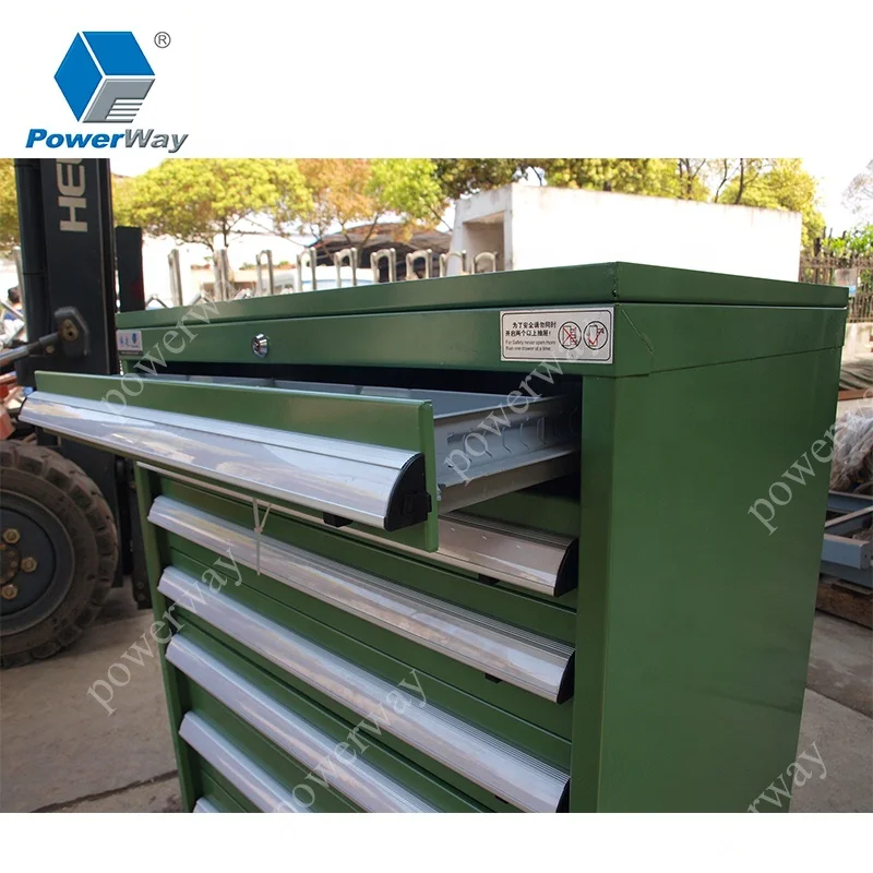 W564*D725*H1000 7 drawers metal tool chest roller cabinet garage used tool trolley