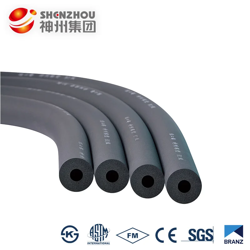 
PVC insulation material for oil, gas, water pipelines super Lon rubber foam insulation 