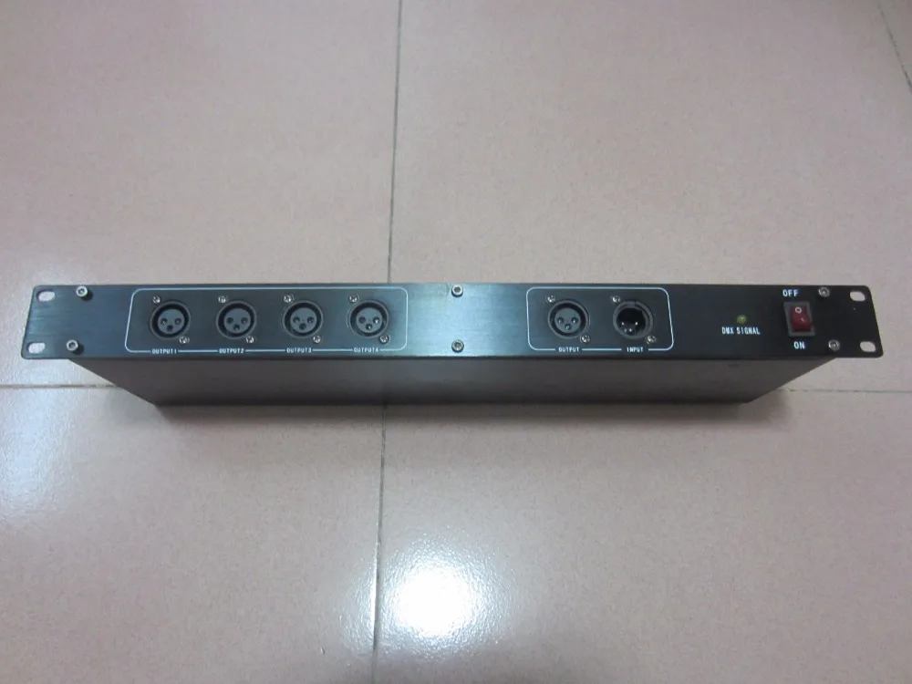 
4CH DMX Splitter 512 Light Controller Wireless DMX Stage Lighting Console Controller 