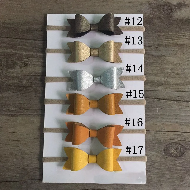 
cute bow headband latest baby leather hair headbands bows 