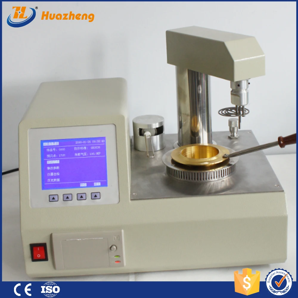 Жк-экран железнодорожный, авиации, электроэнергии, нефтяной промышленности и научно-исследовательский отделы вспышки тестер