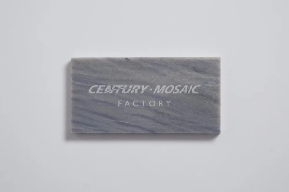 Century 3 x 6 Azul Macaubas Blue Marble Polished Subway Brick Tile