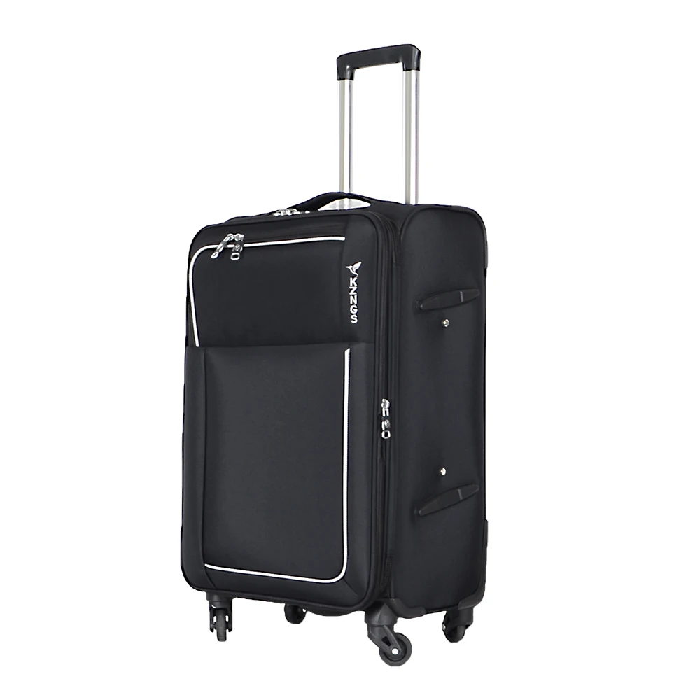 Expandable fabric travel luggage sets factory price Trolley Suitcase promotional trolley luggage