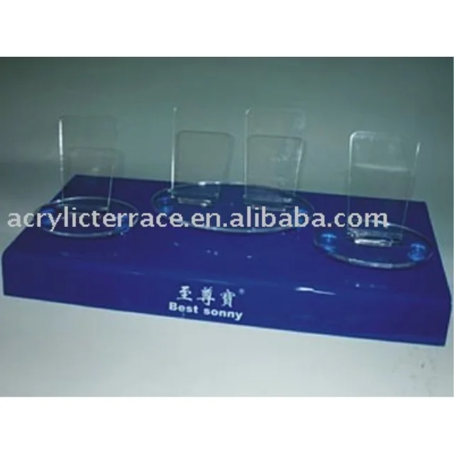 Transparent Plexiglss Mobilephone Display Stand