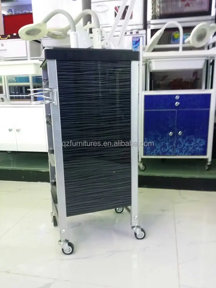 New model salon trolley hair beauty trolley for sale QZ-M197A