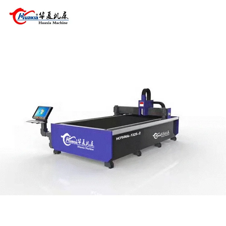 Huaxia high speed CNC HXF-3015 automatic metal plate fiber laser cutting machine