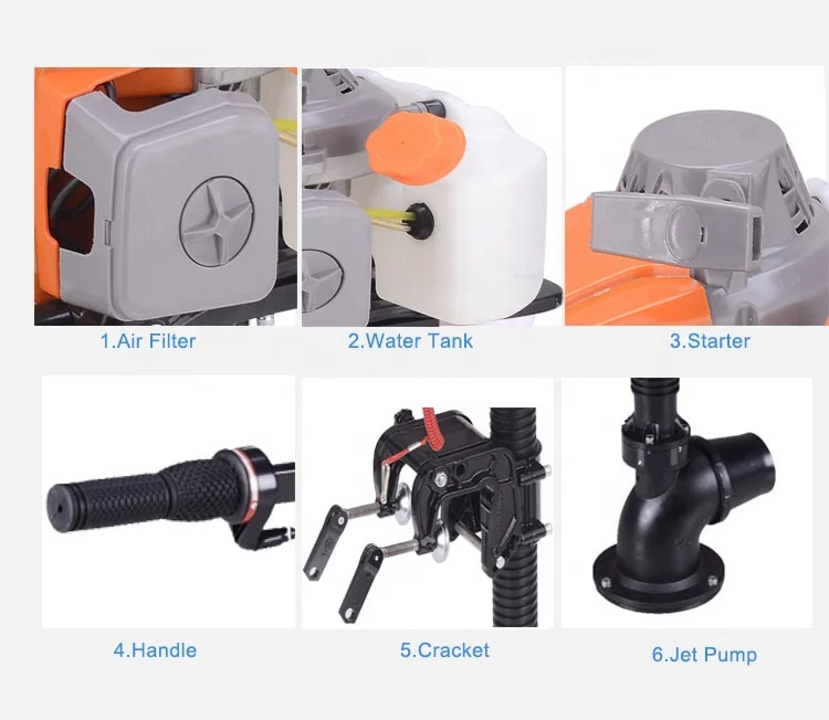 
High Quality Brand New 2 Stroke 3.5HP Jet Outboard Motor 