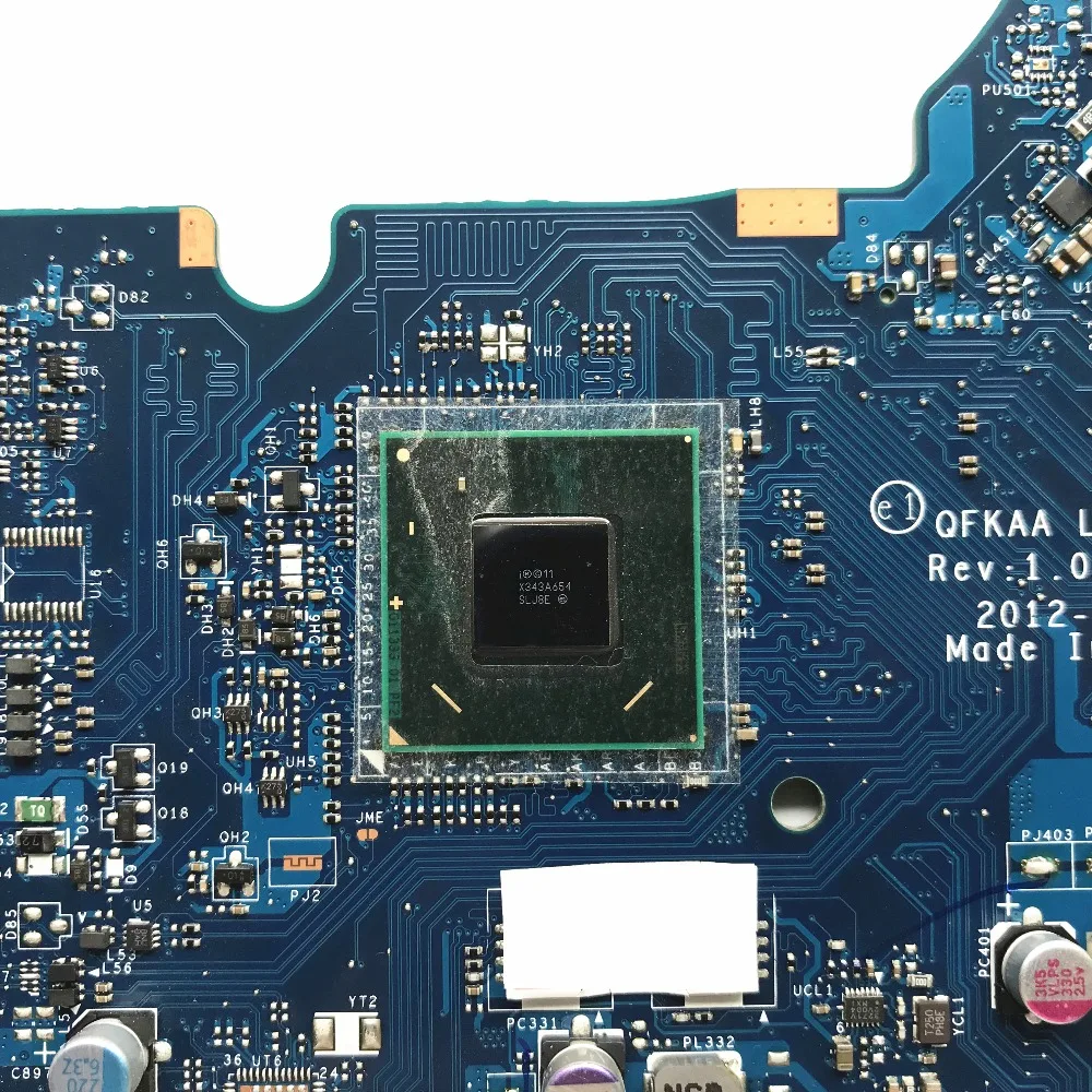 High Quality For Toshiba P850 P855 Laptop Motherboard HM76 DDR3 QFKAA LA-8392P K000135150 Not Repaired