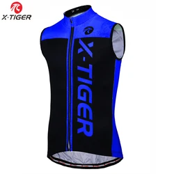 X-TIGER Summer Sleeveless Cycling Vest Men Mountain Bike Jersey Ropa Ciclista Maillot Ciclismo Racing Bicycle Clothing