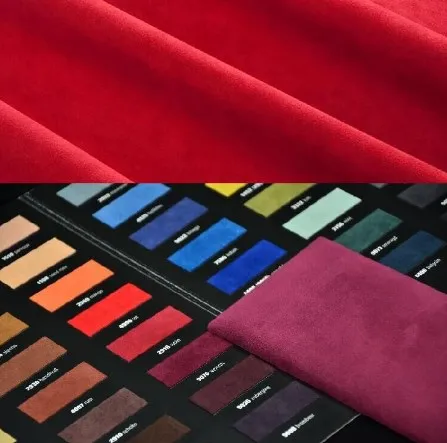 Eco-friendly Microfiber suede leather for sofa , furniture Decorative box and shoes