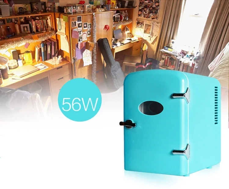 New Mini Bar fridge 4L Electric Mini Fridge  Cool And Warmer Mini  Car Fridge