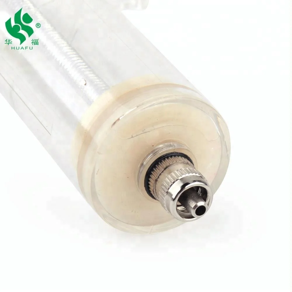 Durable Veterinary Plastic Steel Reusable Livestock Injection Syringe 5ml 10ml 20ml for Animals